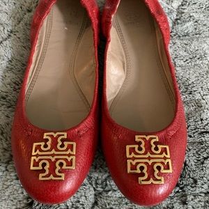 Red Tory Burch flats